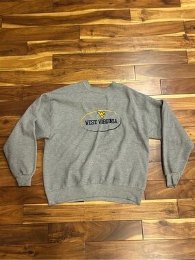 Vintage West Virginia Grey Crewneck Sweatshirt